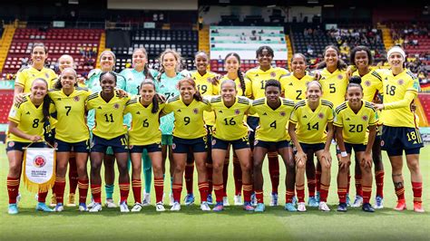colombia sub 20 femenino partidos
